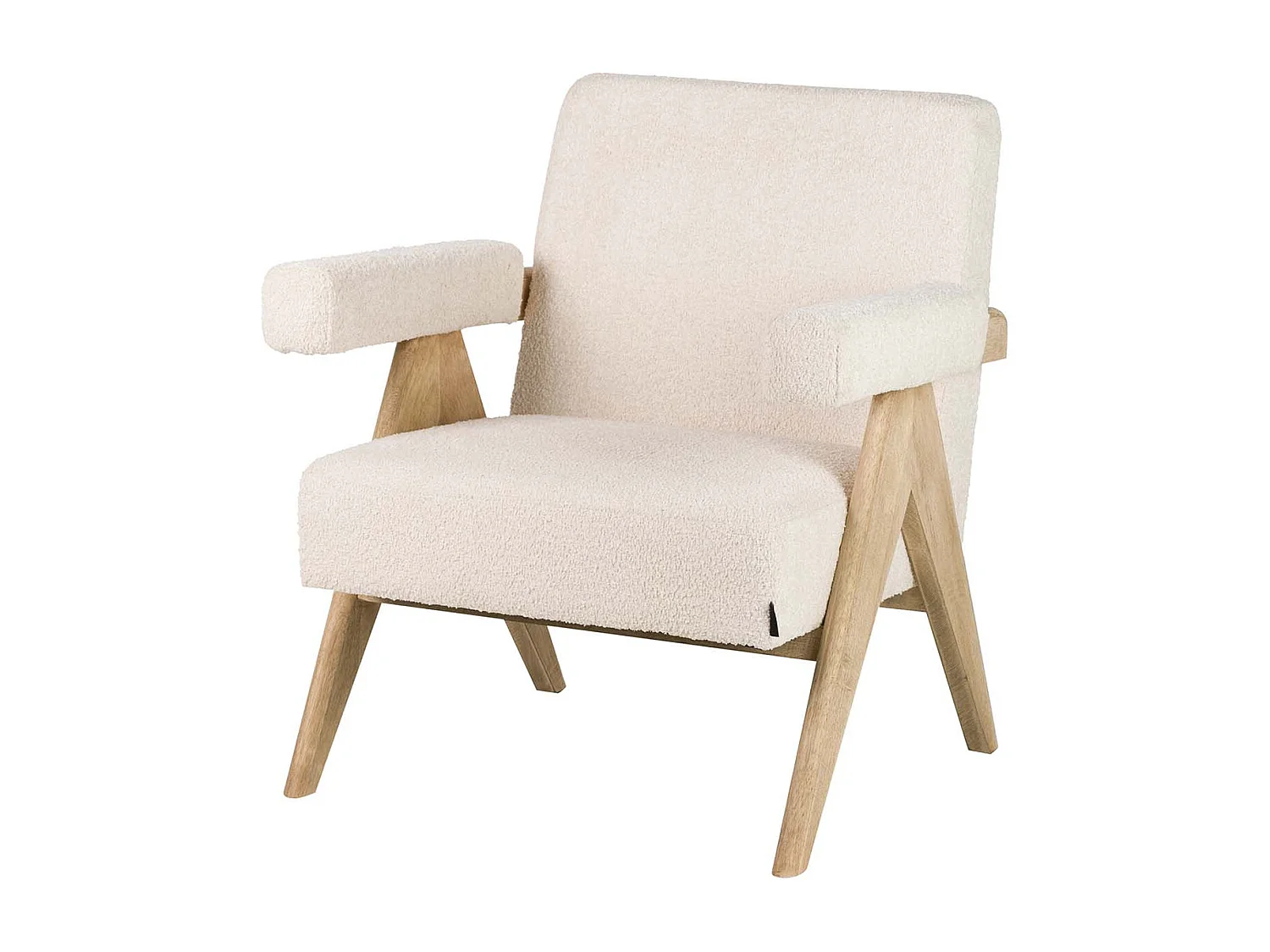 Butaca Boucle Blanco 74x76x85 Cm