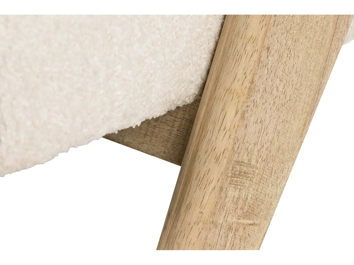 Butaca Boucle Blanco 74x76x85 Cm