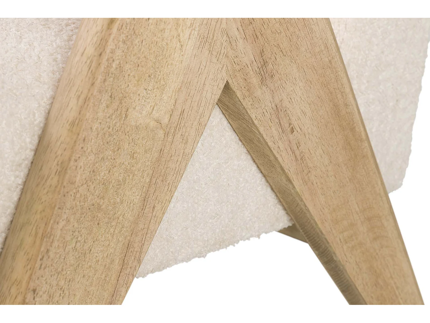 Butaca Boucle Blanco 74x76x85 Cm