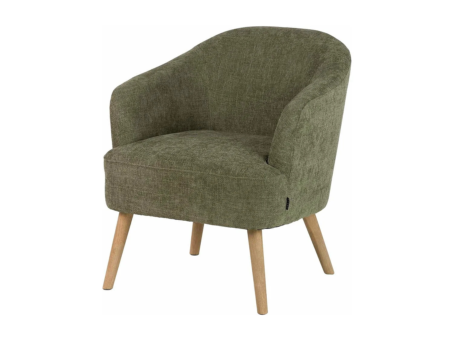 Butaca Chenilla Verde 72x71x79 Cm