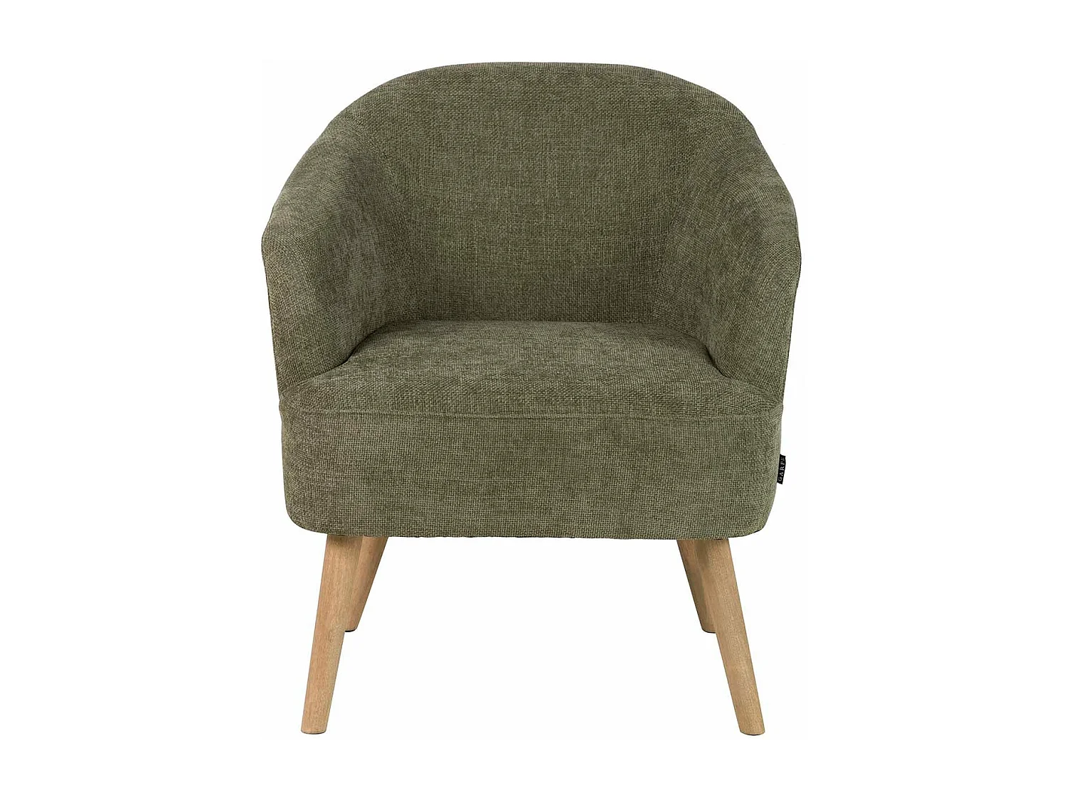 Butaca Chenilla Verde 72x71x79 Cm