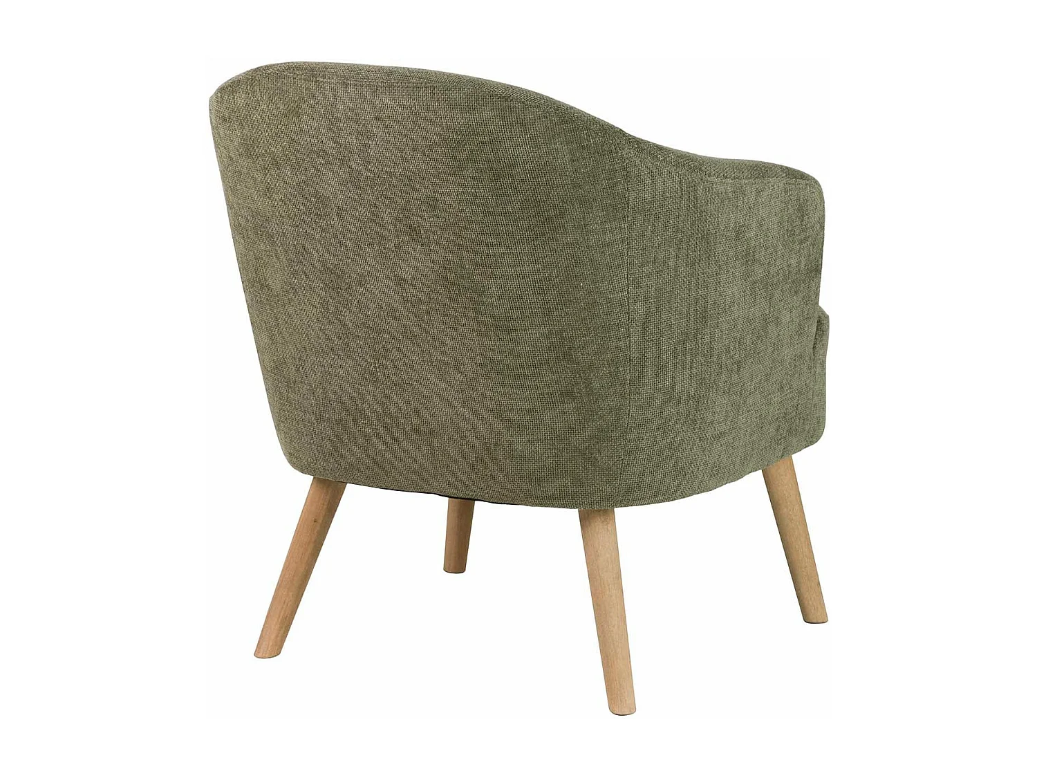 Butaca Chenilla Verde 72x71x79 Cm