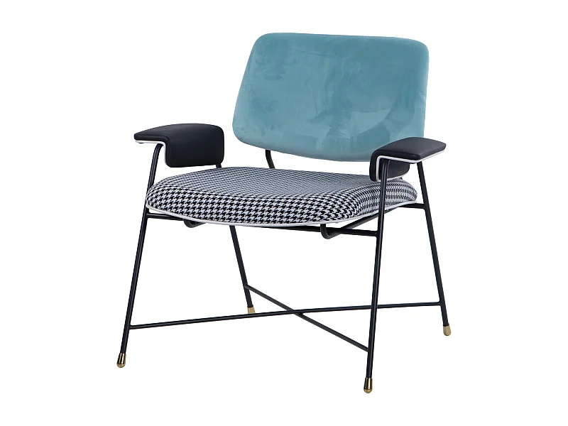 Butaca Velvet Verde Maine 77x70x80 Cm