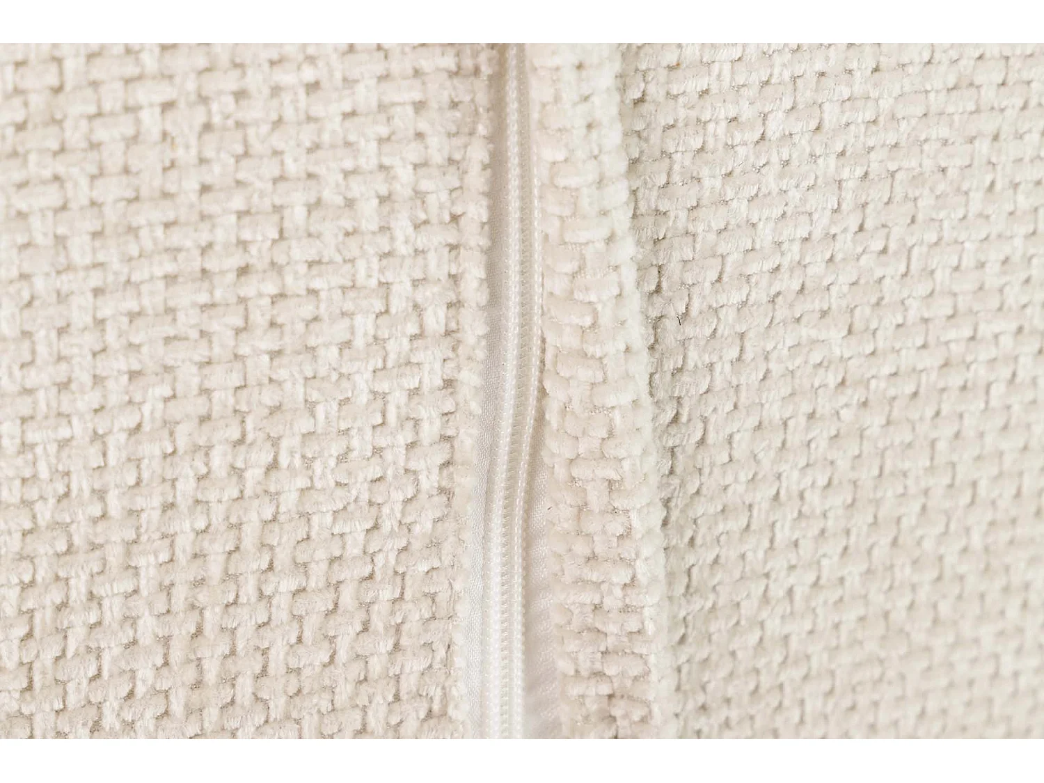 Butaca Chenilla Biege Alba Giratoria 78x80x77 Cm