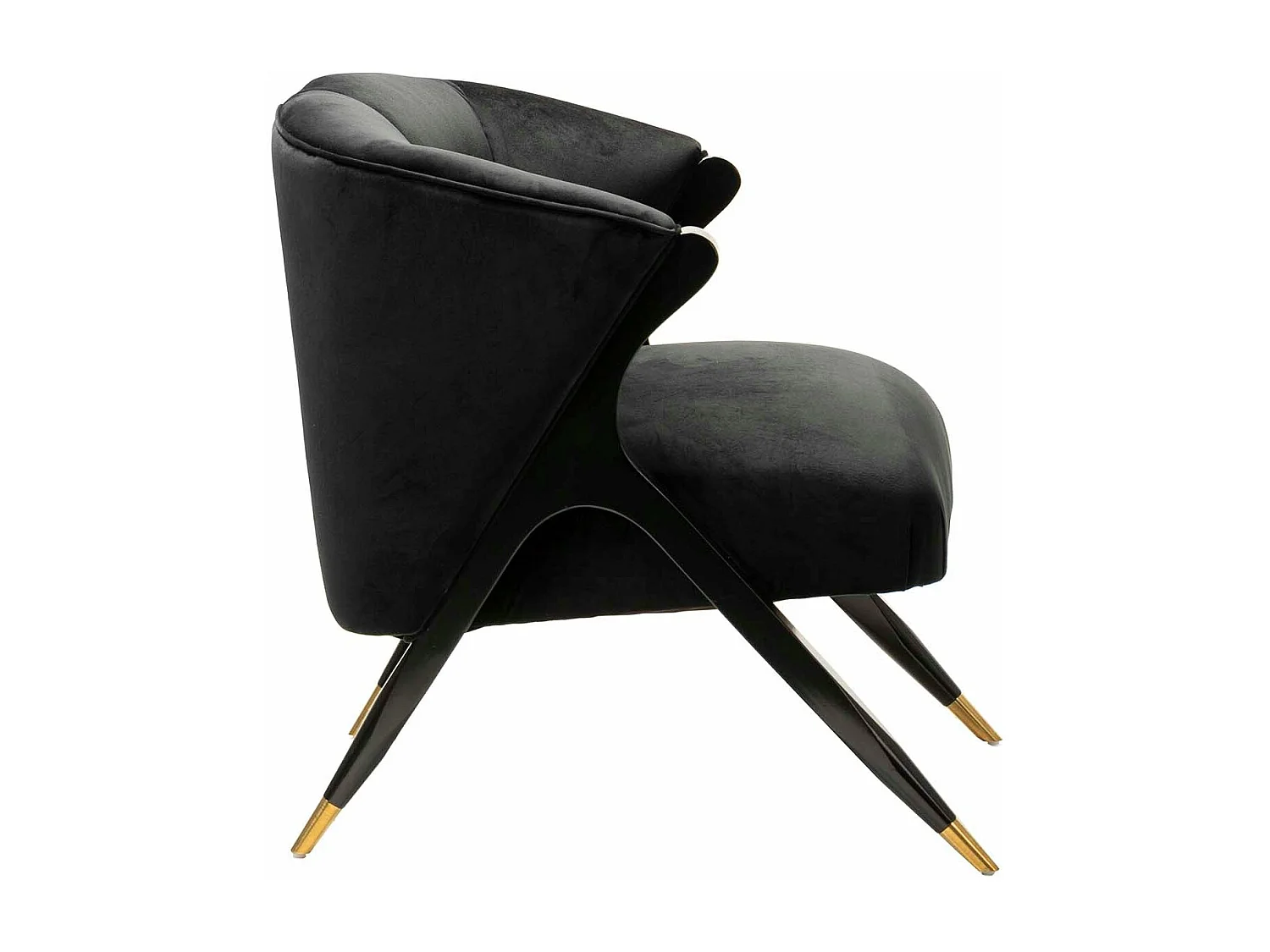 Butaca Madera/velvet Kirkenes 69x72x75 Cm