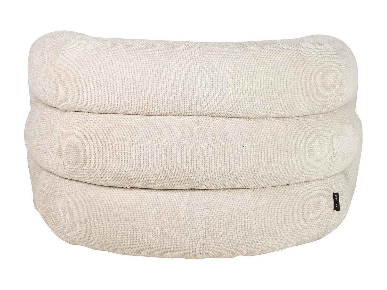 Butaca Chenilla Beige Flux 100x89x60 Cm