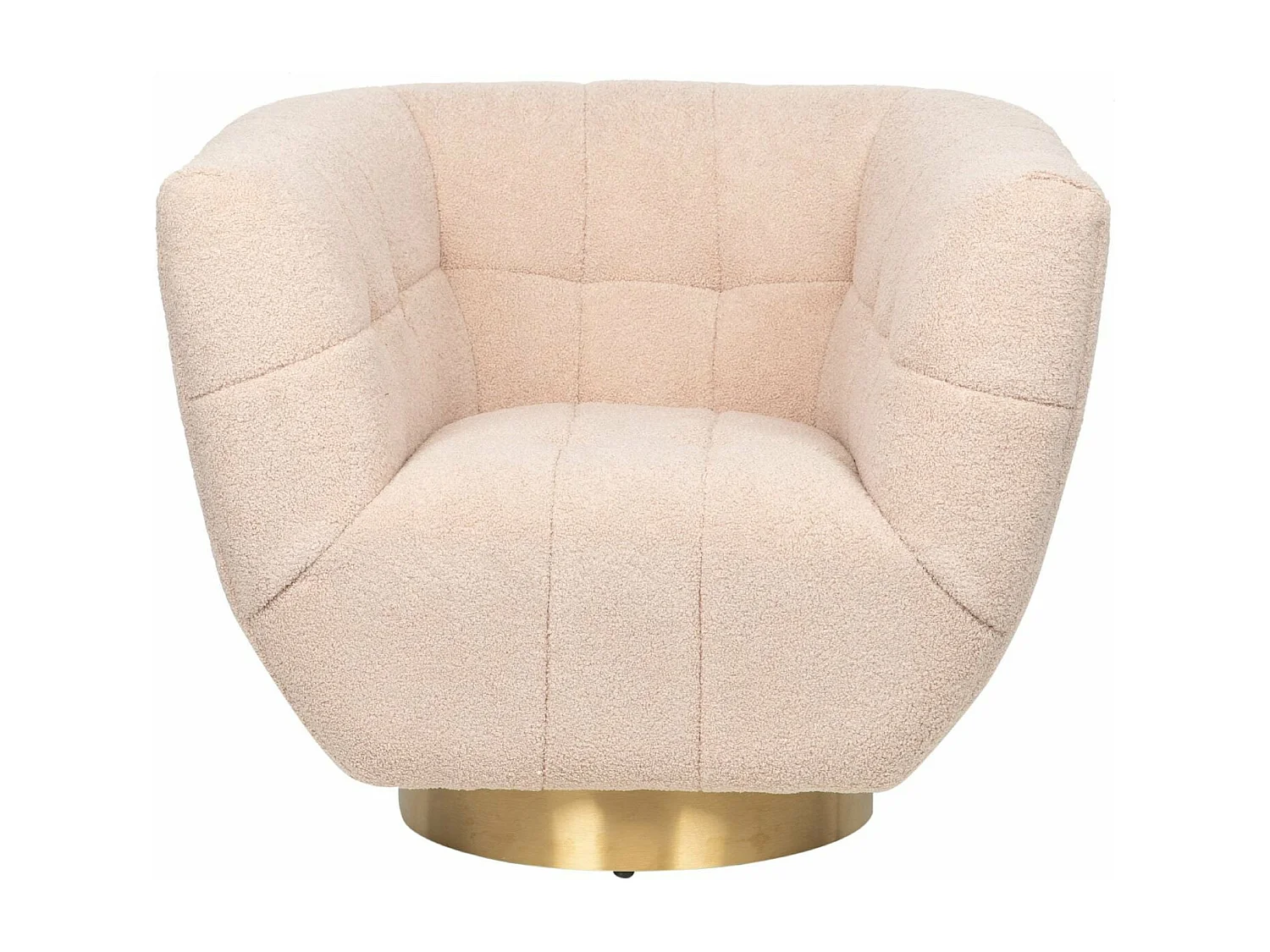 Sillon Acero Inoxidable/boucle Inari 85x75x75 Cm