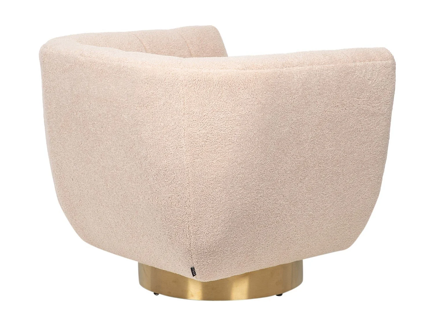 Sillon Acero Inoxidable/boucle Inari 85x75x75 Cm