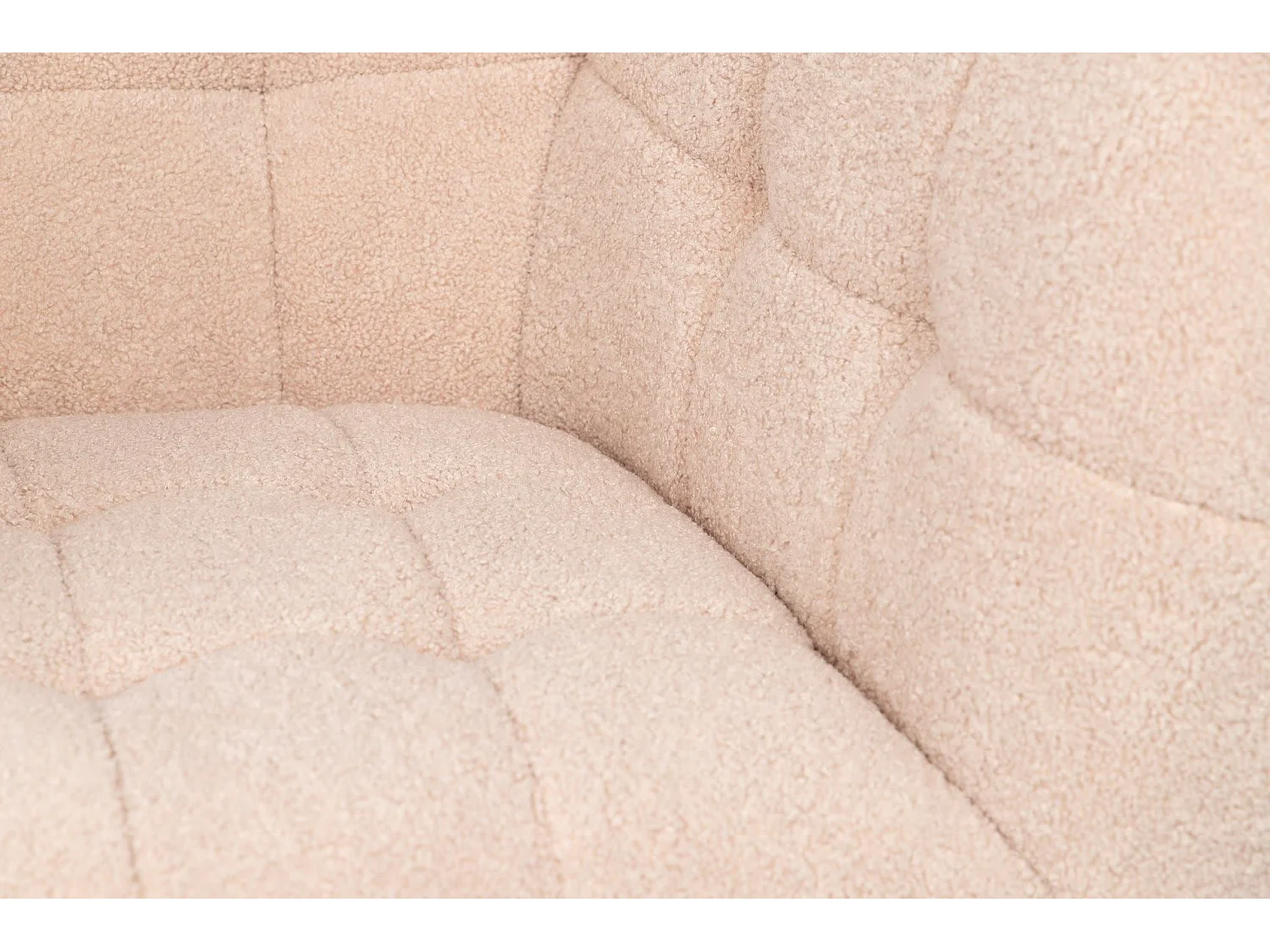 Sillon Acero Inoxidable/boucle Inari 85x75x75 Cm