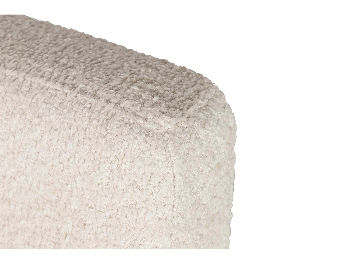 Sofa Boucle Blanco 134x76x85 Cm