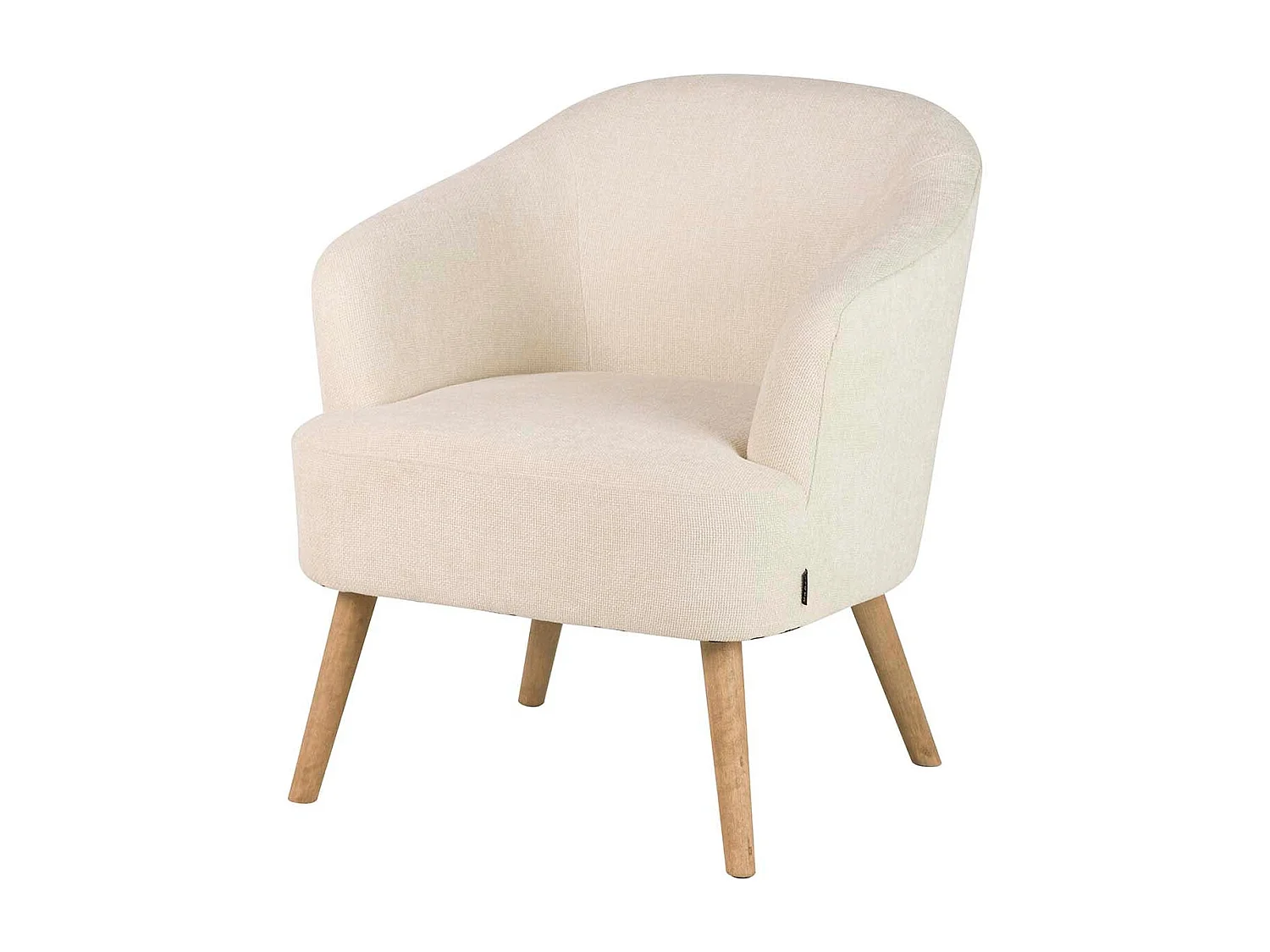 Butaca Chenilla Beige 71x72x79 Cm