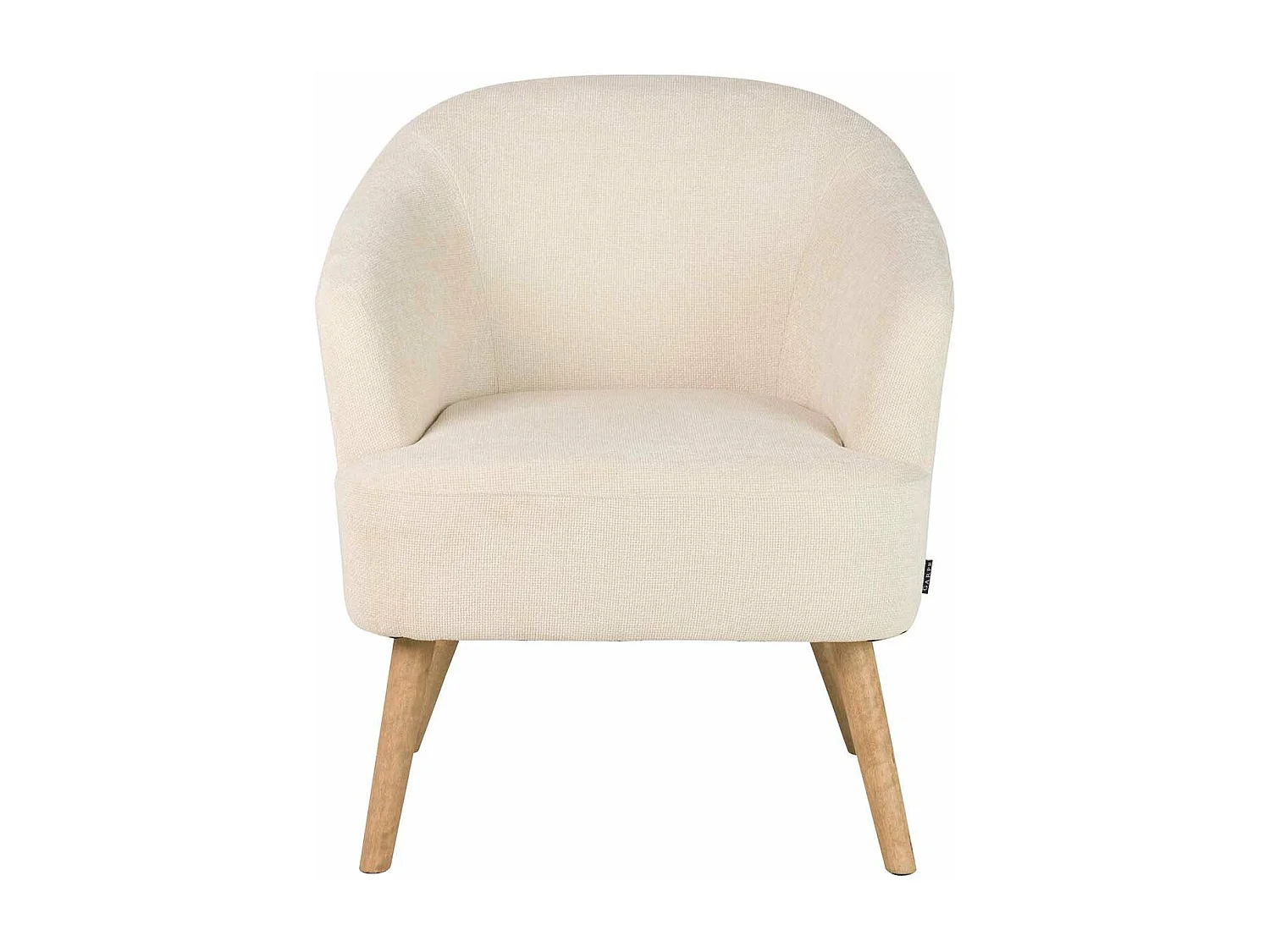 Butaca Chenilla Beige 71x72x79 Cm