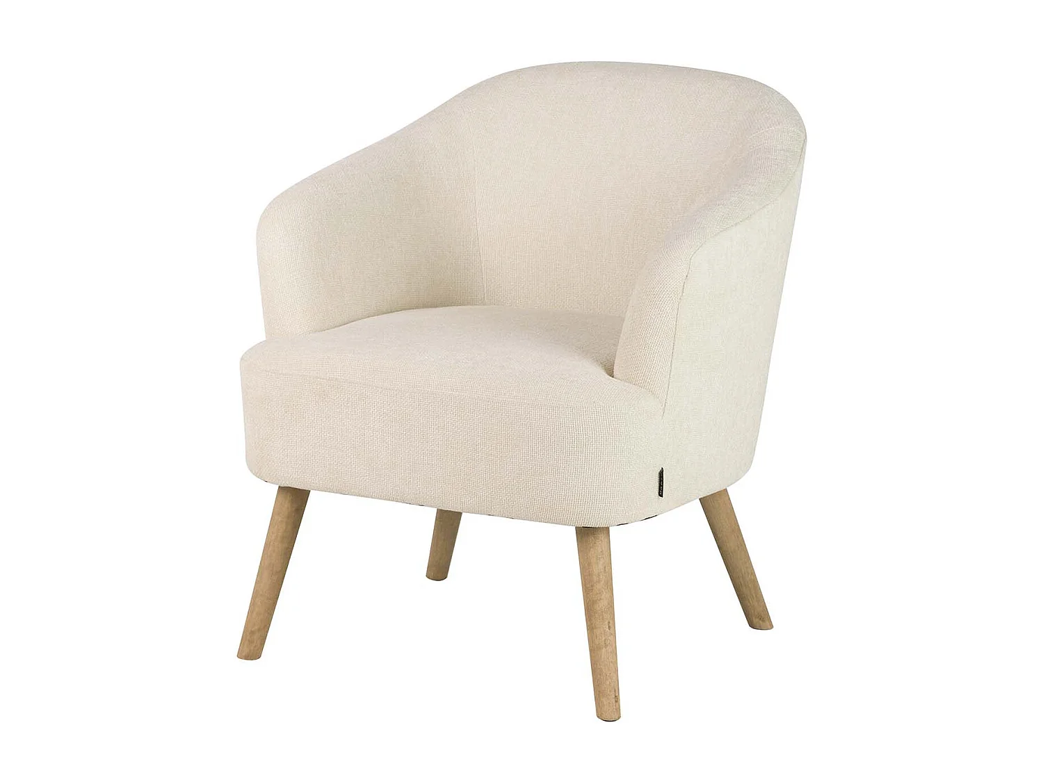 Butaca Chenilla Beige 71x72x79 Cm