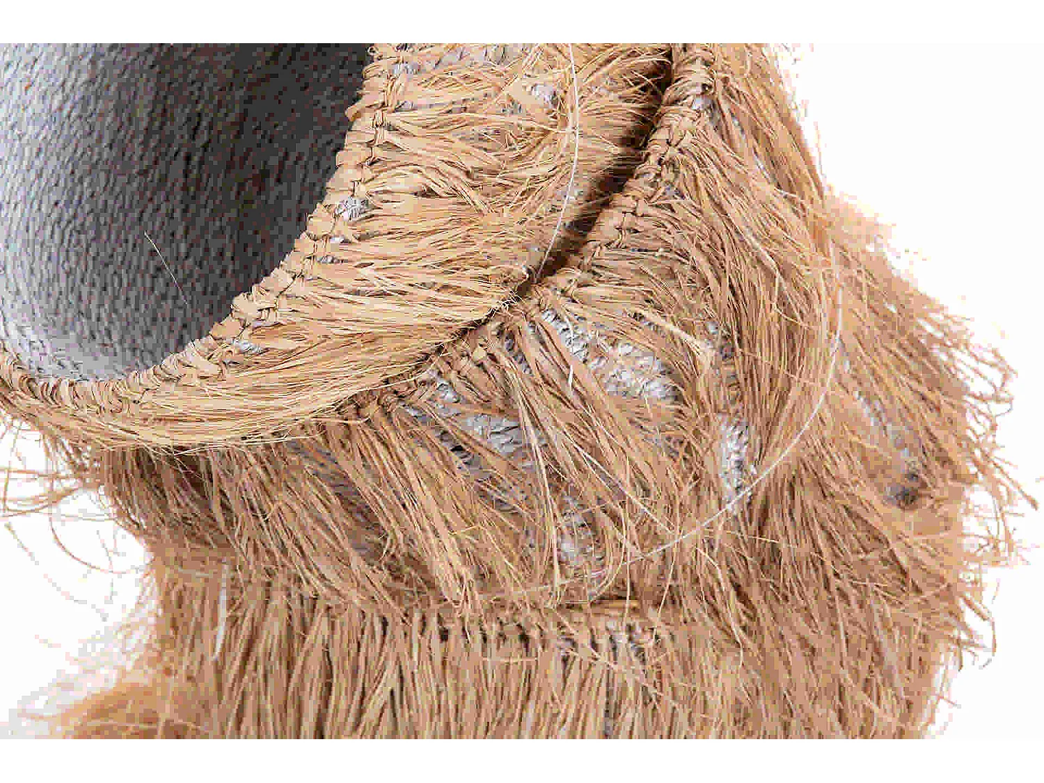 Set 3 Cestos Rafia 40x40x40, 35x35x35, 30x30x33 Cm