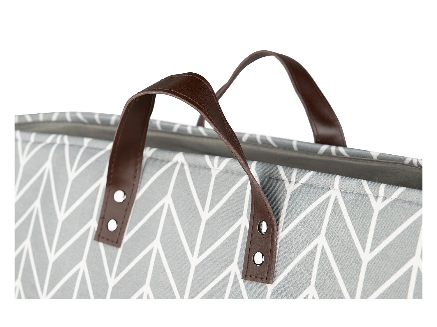 Cesta Ropa Poliester / Yute 59x30x54 Cm