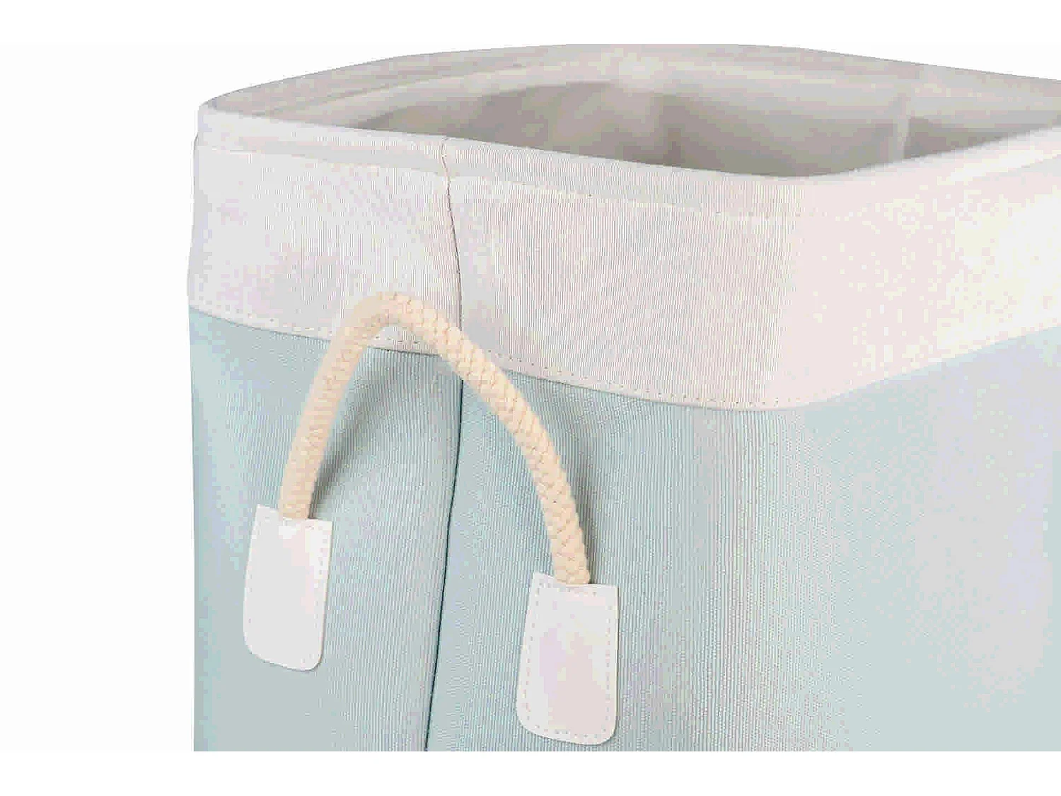 Set 2 Cestos Poliet/yute/algd.40x30x41/37x27x38 Cm