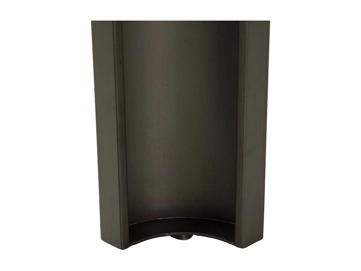 CONSOLA MADERA METAL MARRON NEGRO 132x36x81 CM