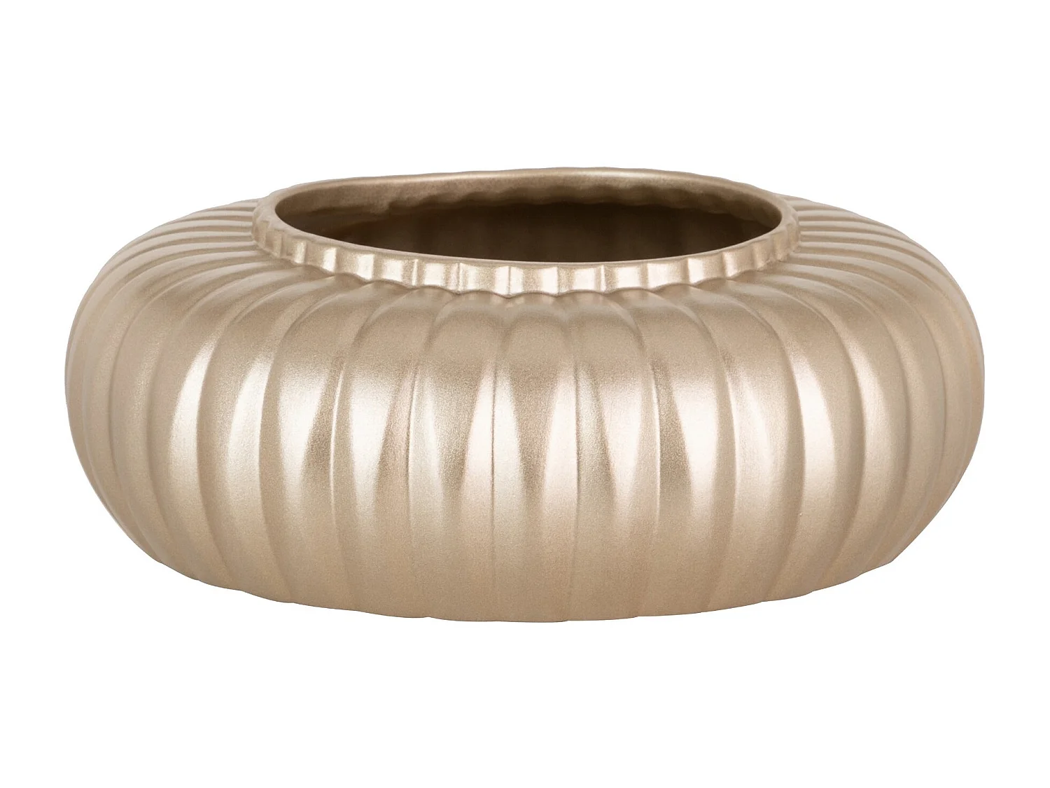 Centro Ceramica Champagne 27x27x10 Cm