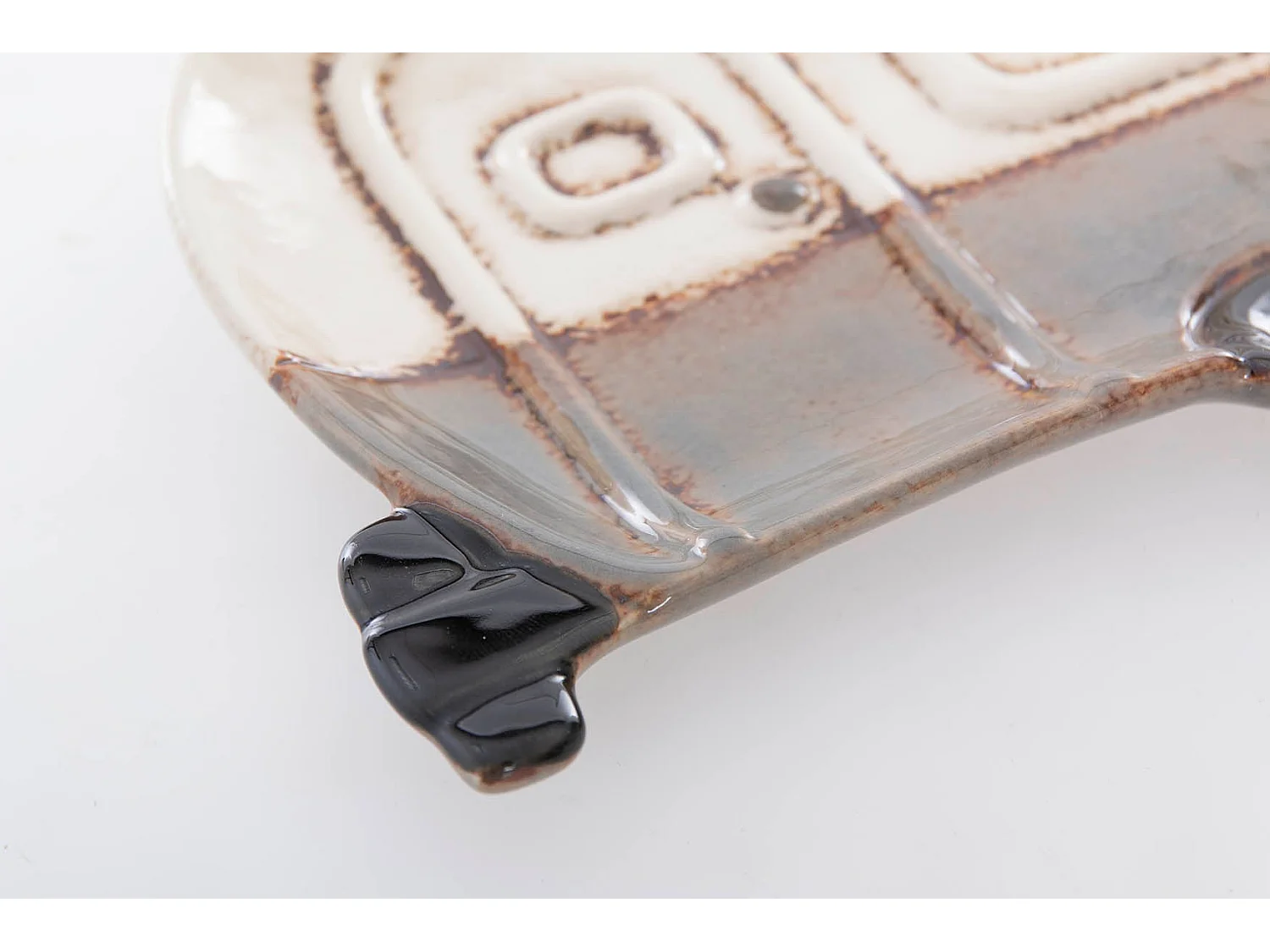 Centro Caravana Ceramica 21x16x2 Cm