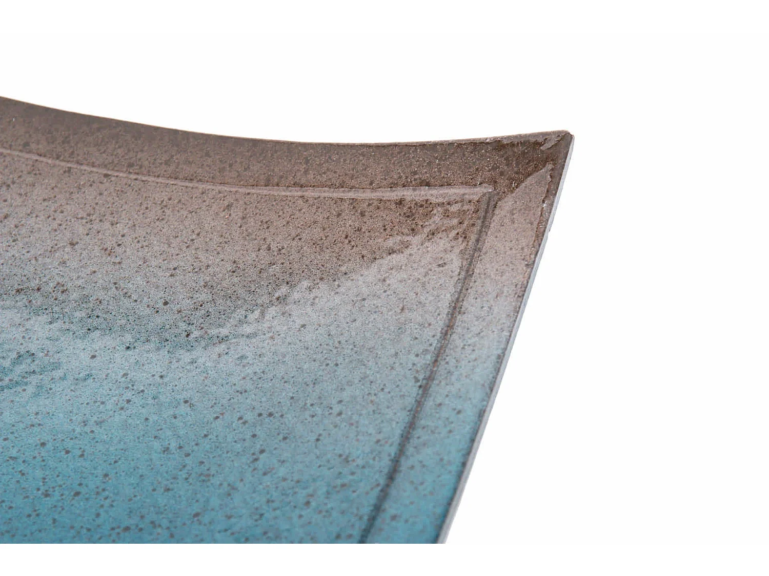 Centro De Mesa Ceramica 31x31x6 Cm