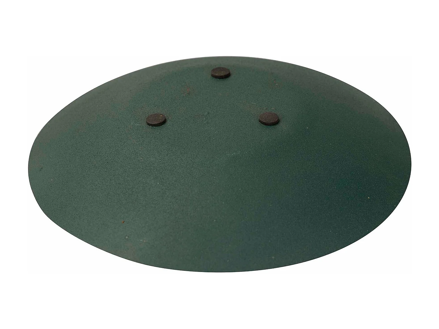 Centro Metal Verde Oscuro 27x27x5 Cm