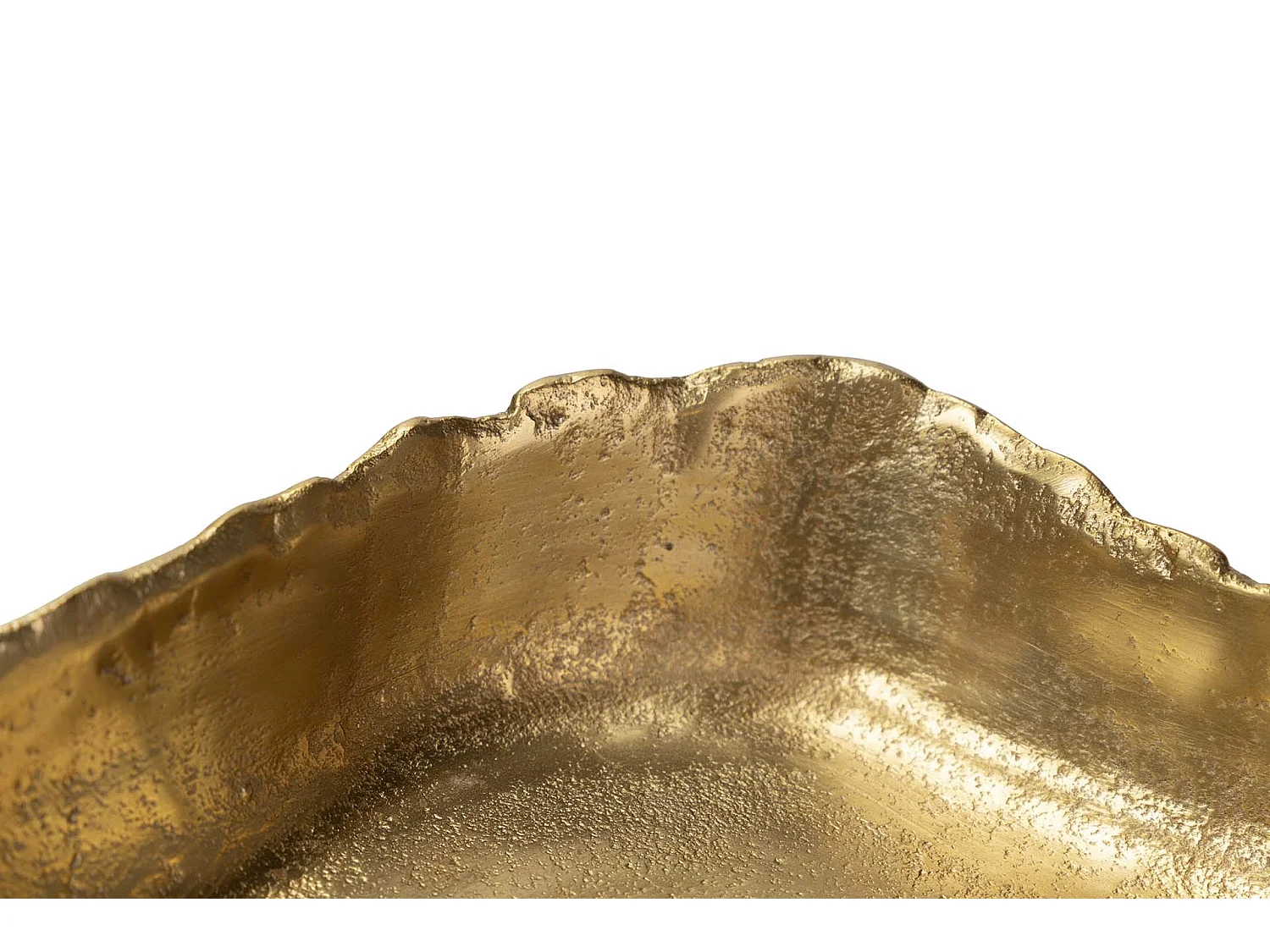 Centro Aluminio Dorado 27x28x6 Cm