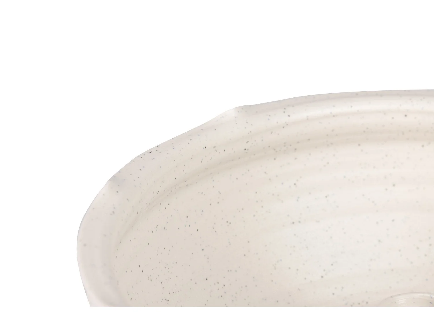 Centro De Mesa Ceramica Beige Izmir 34x34x16 Cm