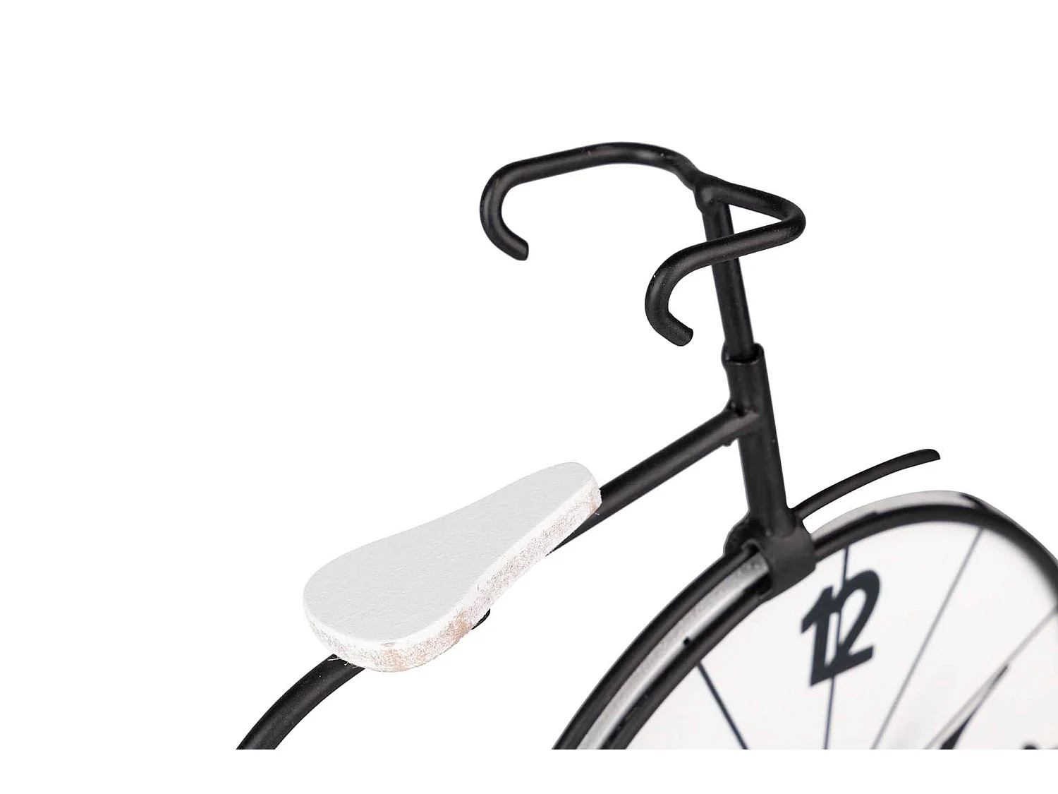 Reloj Sobremesa Metal Madera 29x7x27 Cm