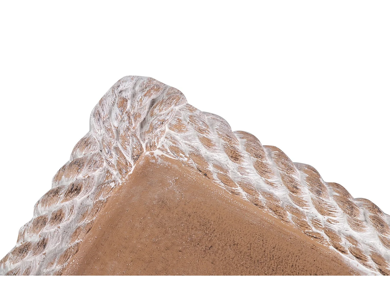 Bandeja Resina Natural 25x14,5x2,5 Cm