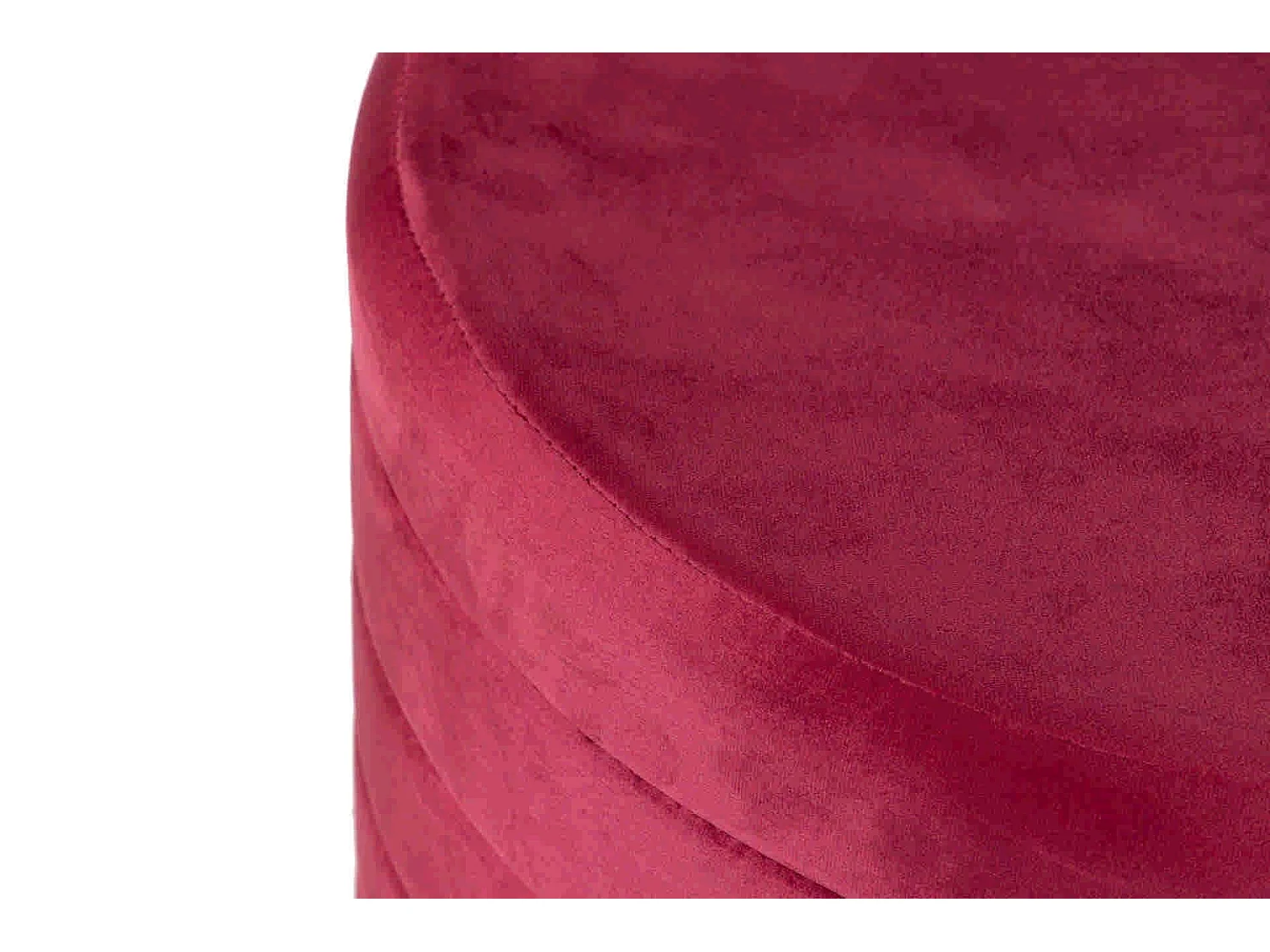 Set 3 Puffs Velvet 80x80x45 60x60x40 40x40x35 Cm