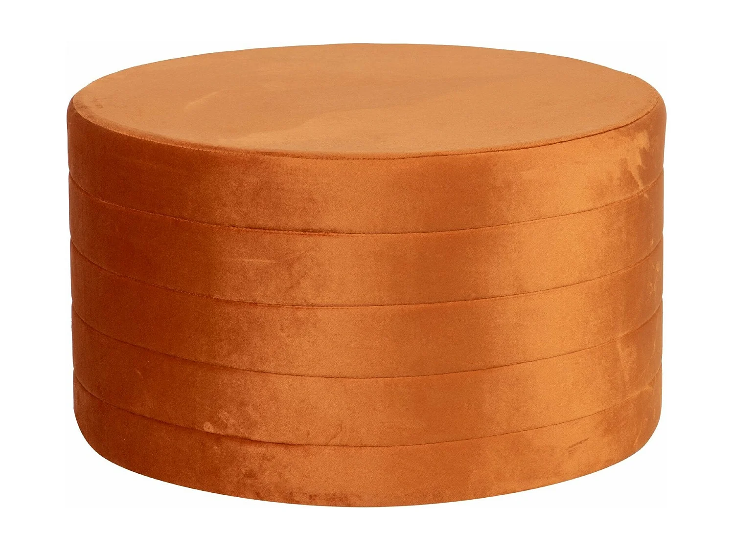 Set 3 Puffs Velvet 80x80x45 60x60x40 40x40x35 Cm