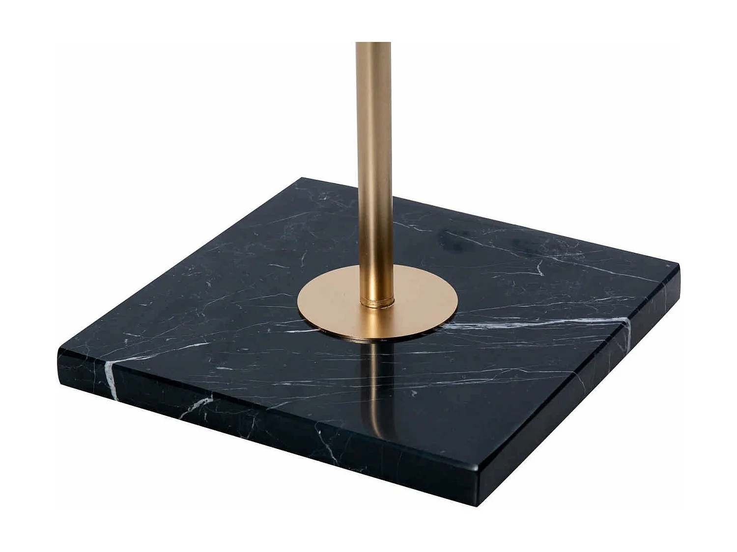 Lampara Suelo Metal Negra-dorada 41x41x164 Cm