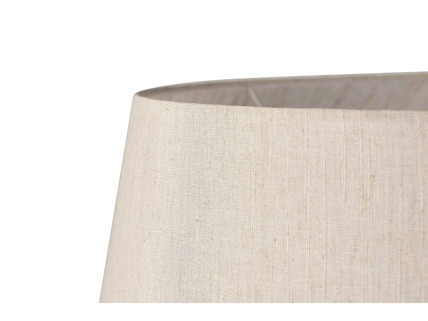 Lampara Suelo Ceramica Ratan Blanco 50x50x192 Cm