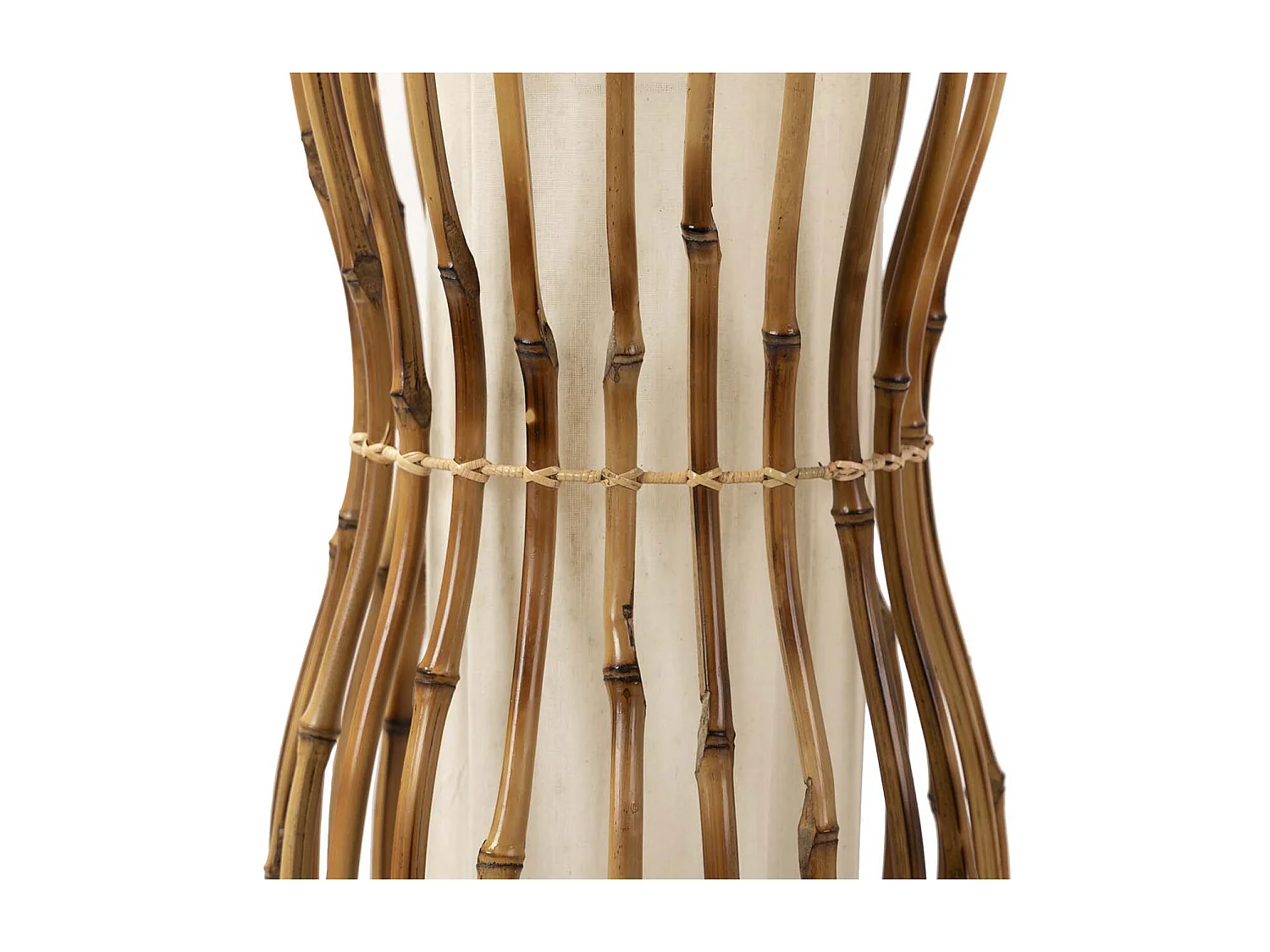 Lámpara Suelo Natural 30x30x175 Cm