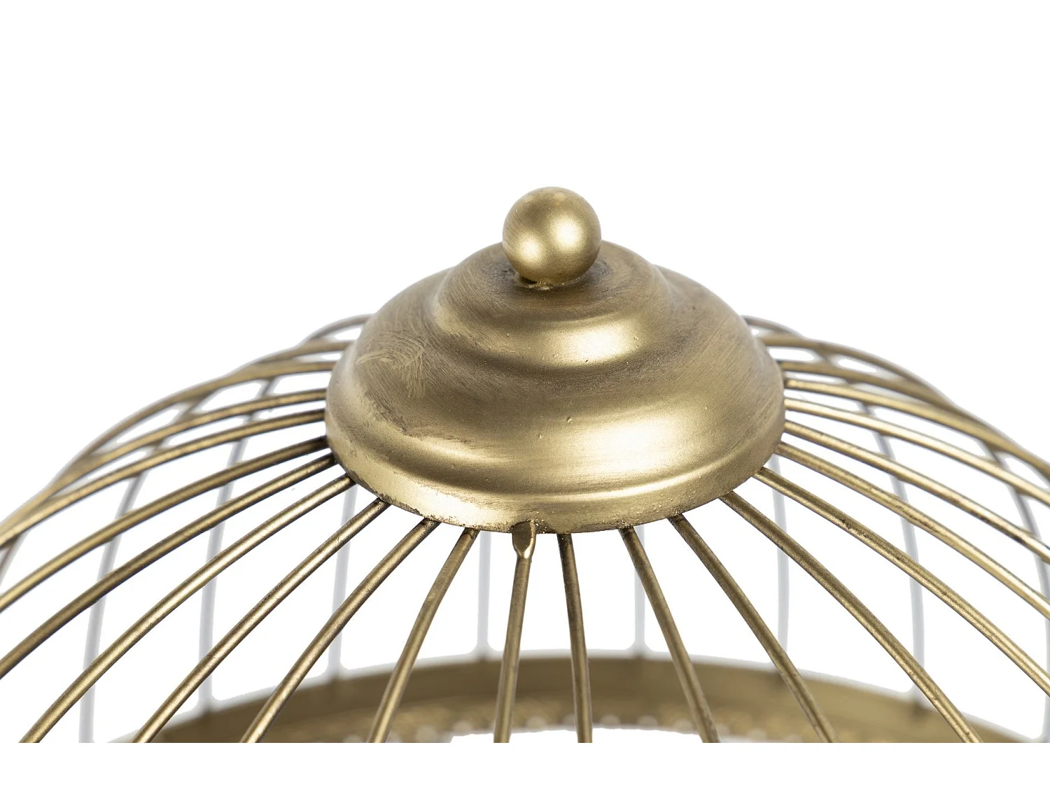 Lampara Suelo Bolas Metal Madera 36x36x160 Cm