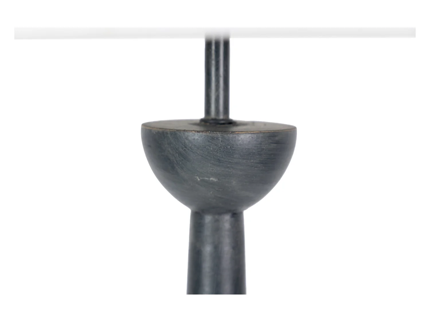 Lampara Suelo Madera Negro 44x44x165 Cm