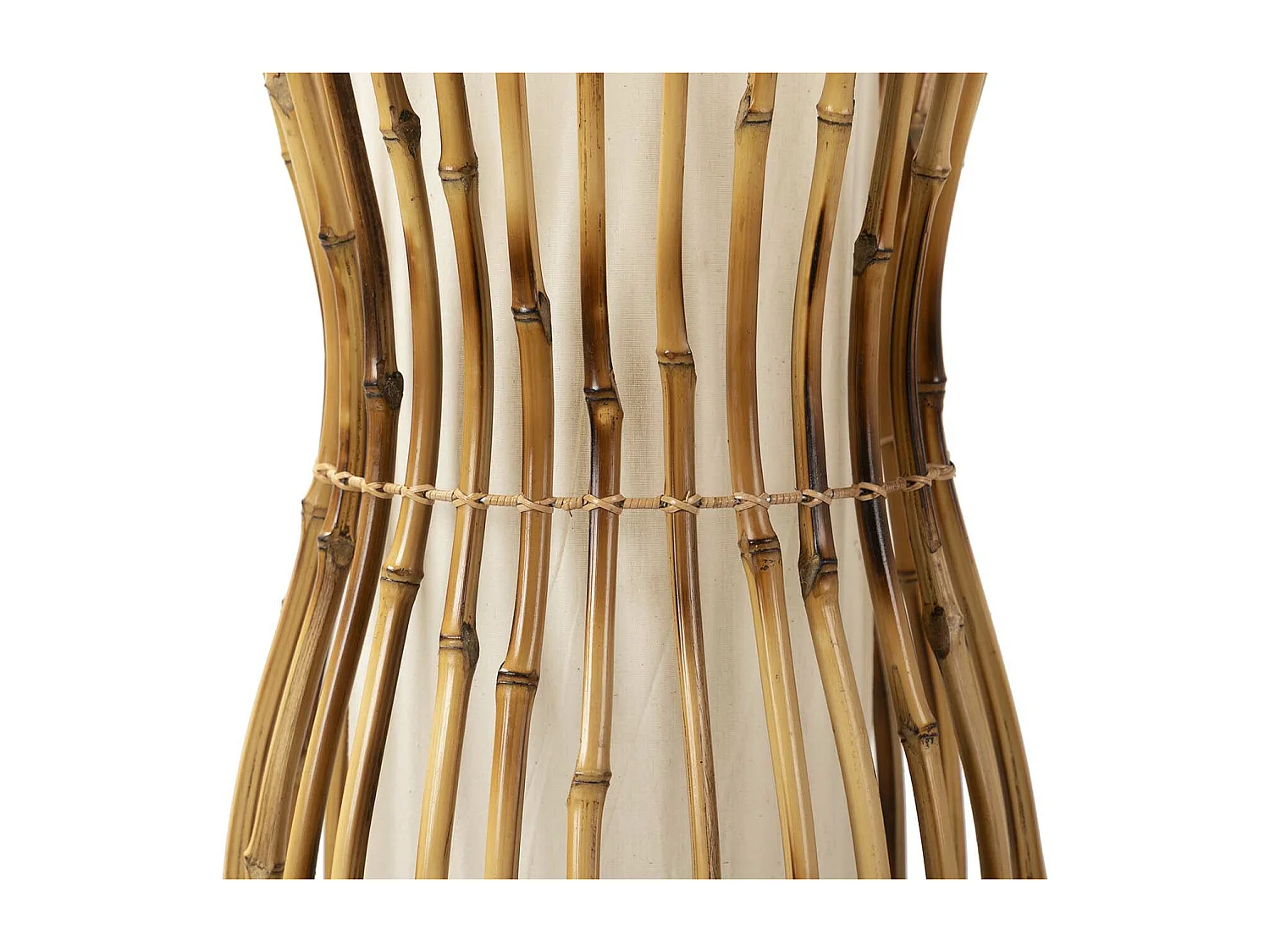 Lampara Suelo Natural 30x30x150 Cm