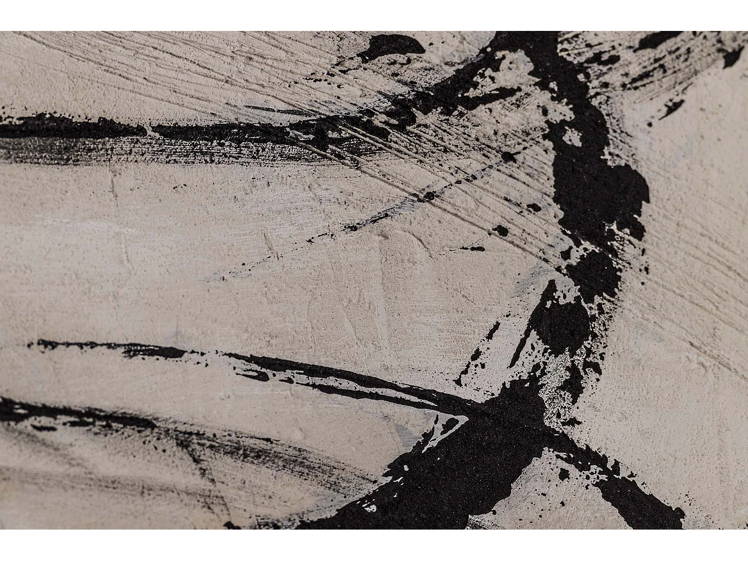 Cuadro Abstracto 100% Pintado A Mano 120x5x150 Cm