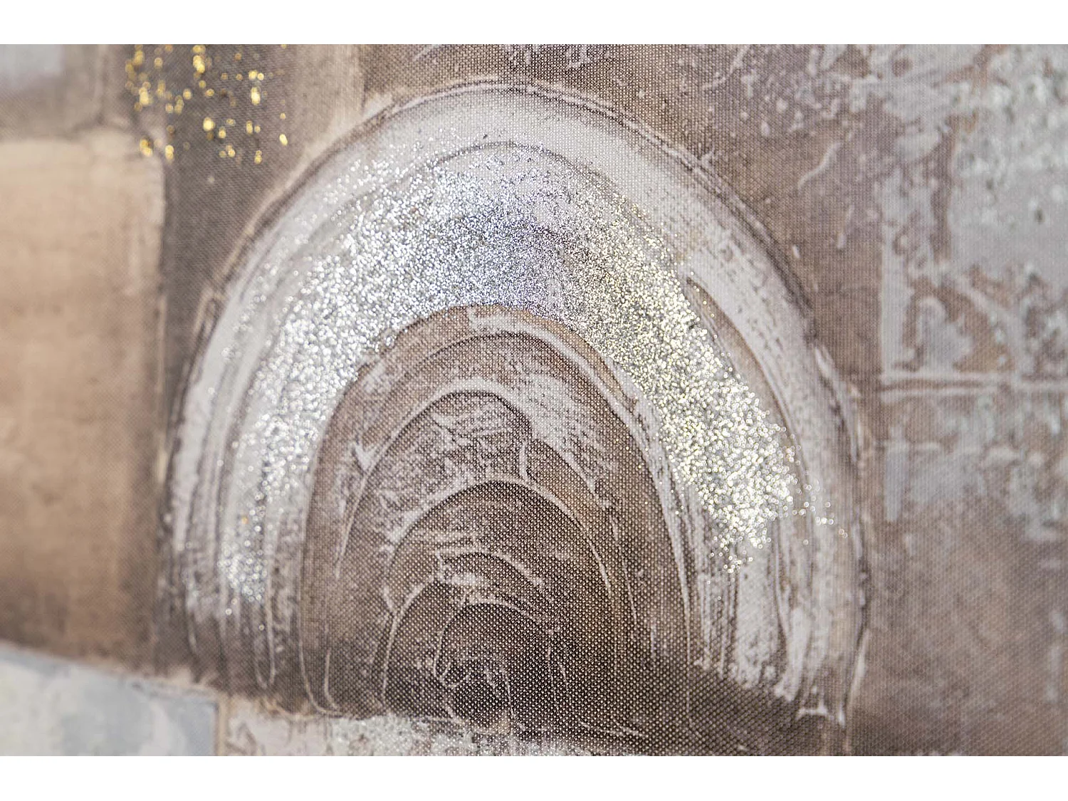 Set 2 Lienzos Abstr. 40% Pintado Mano 150x3x60 Cm