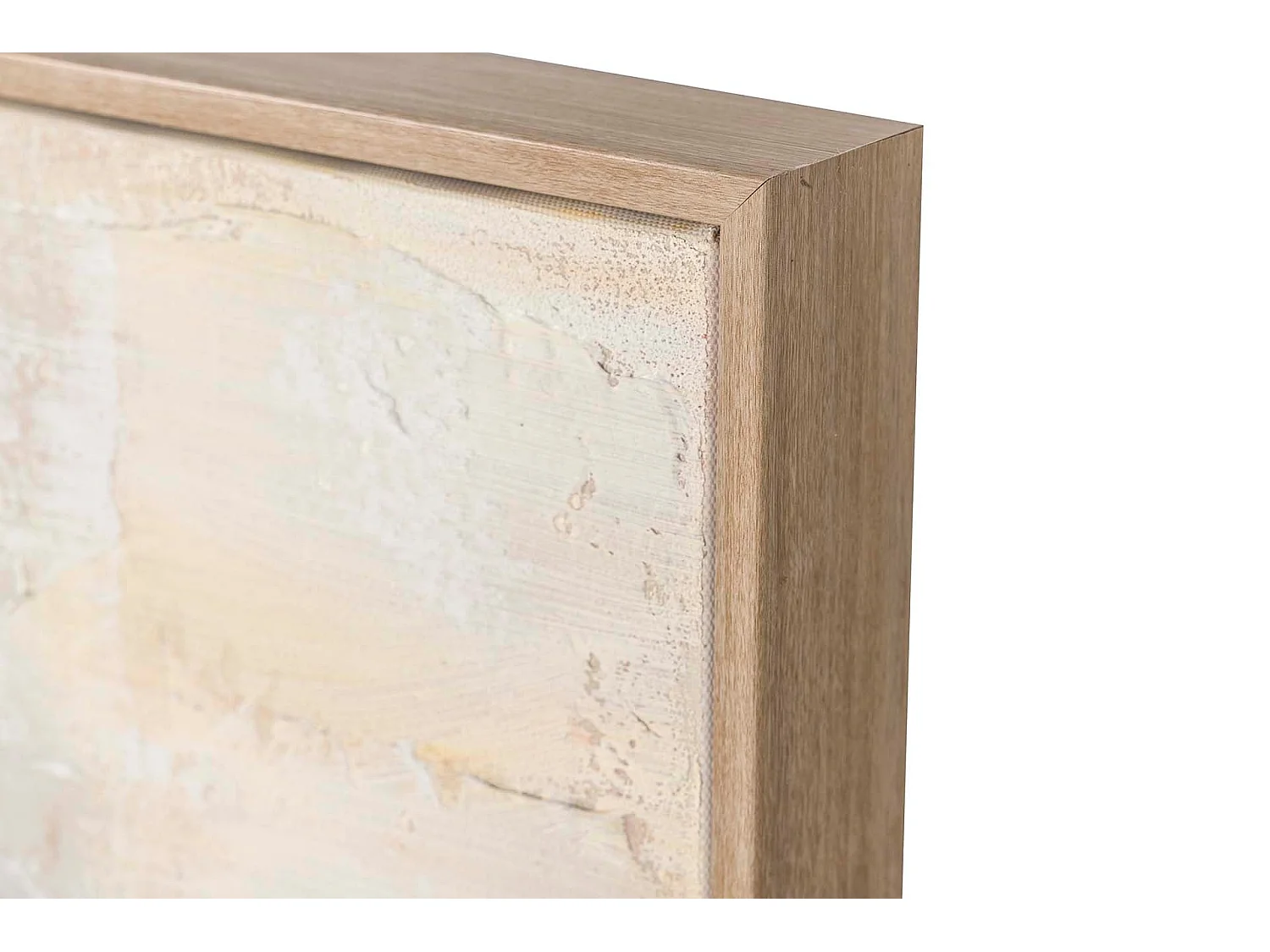 Cuadro Abstracto 100% Pintado A Mano 100x5x100 Cm