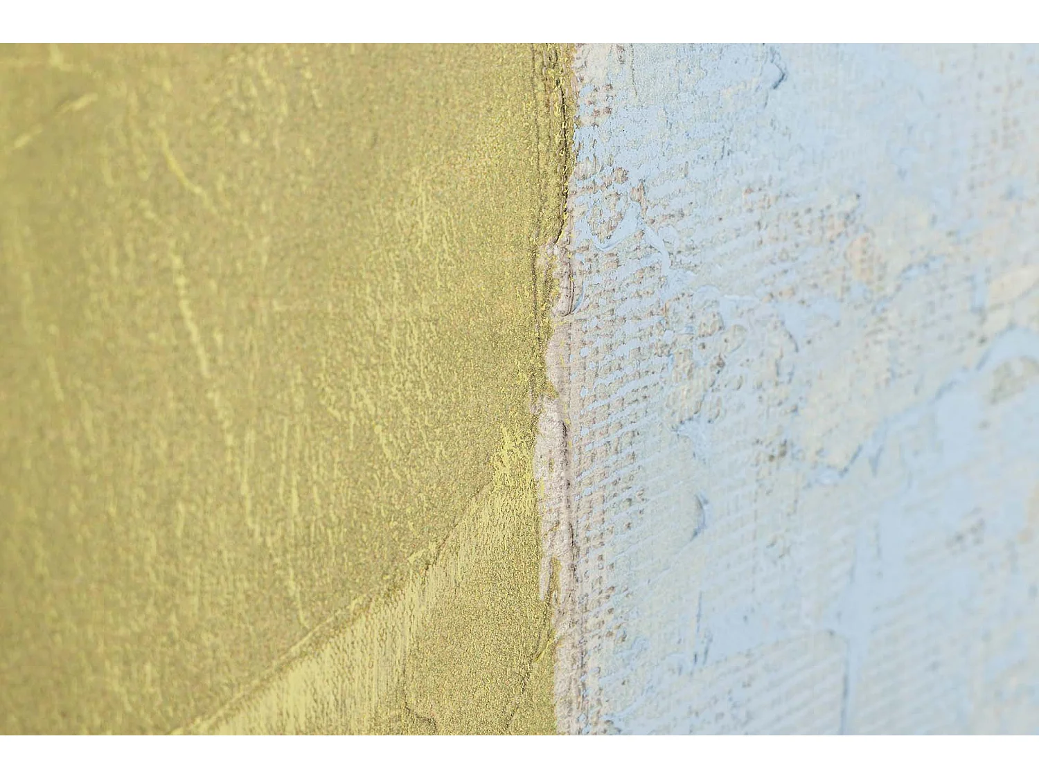 Cuadro Abstracto 100% Pintado A Mano 100x5x100 Cm