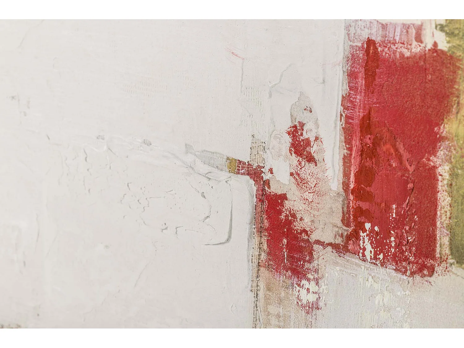 Cuadro Abstracto 100% Pintado A Mano 100x5x100 Cm