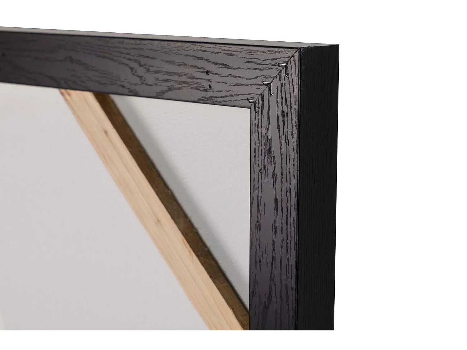 Cuadro Retrato Con Marco Negro 100x4x100 Cm