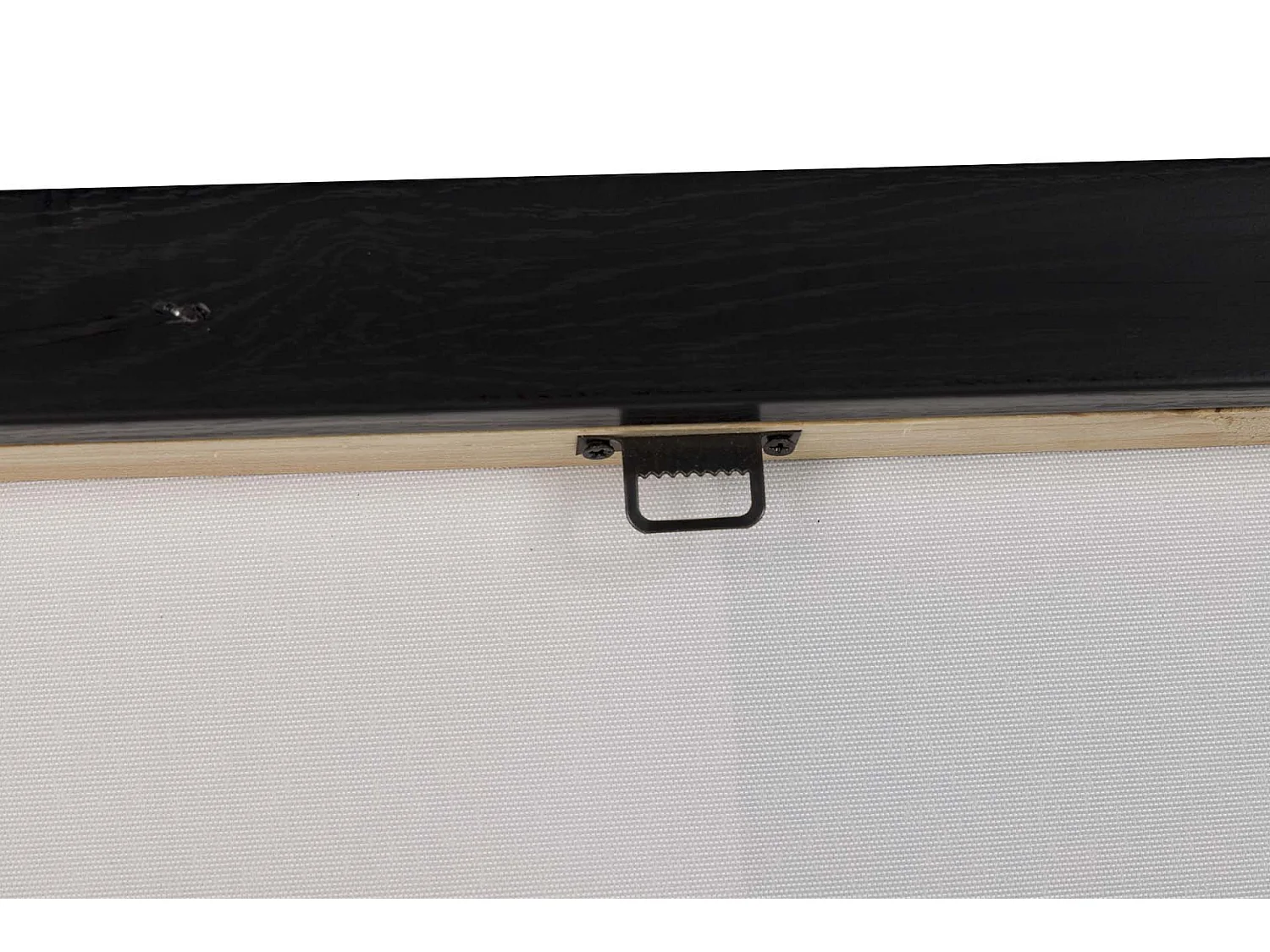 Cuadro Retrato Con Marco Negro 100x4x100 Cm