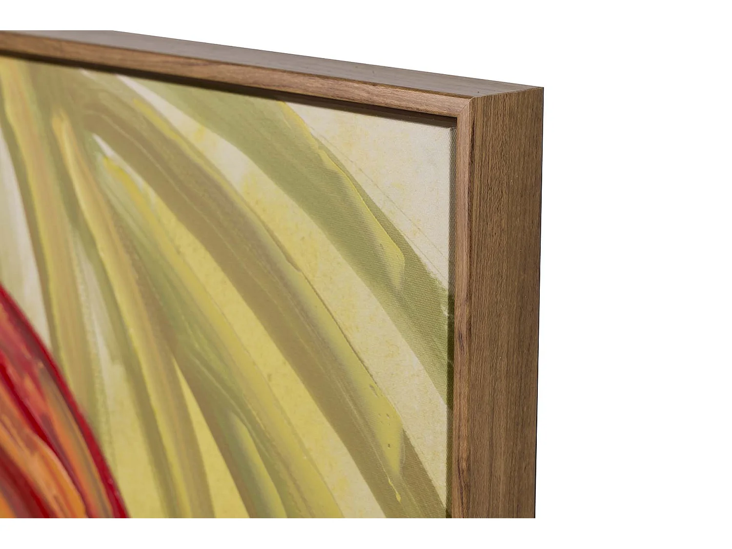 Cuadro Mujer Con Marco Natural 80x4x120 Cm