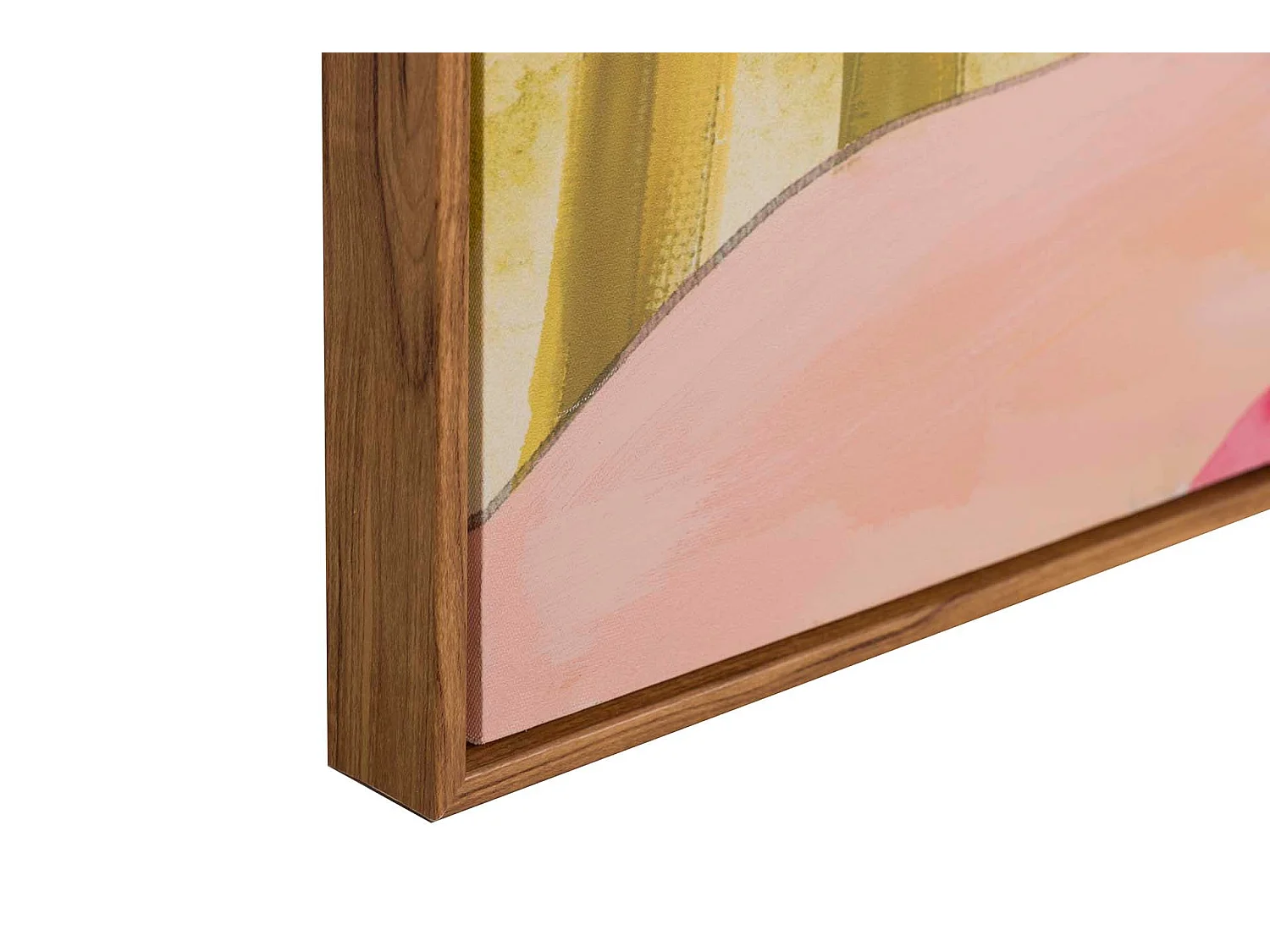 Cuadro Mujer Con Marco Natural 80x4x120 Cm