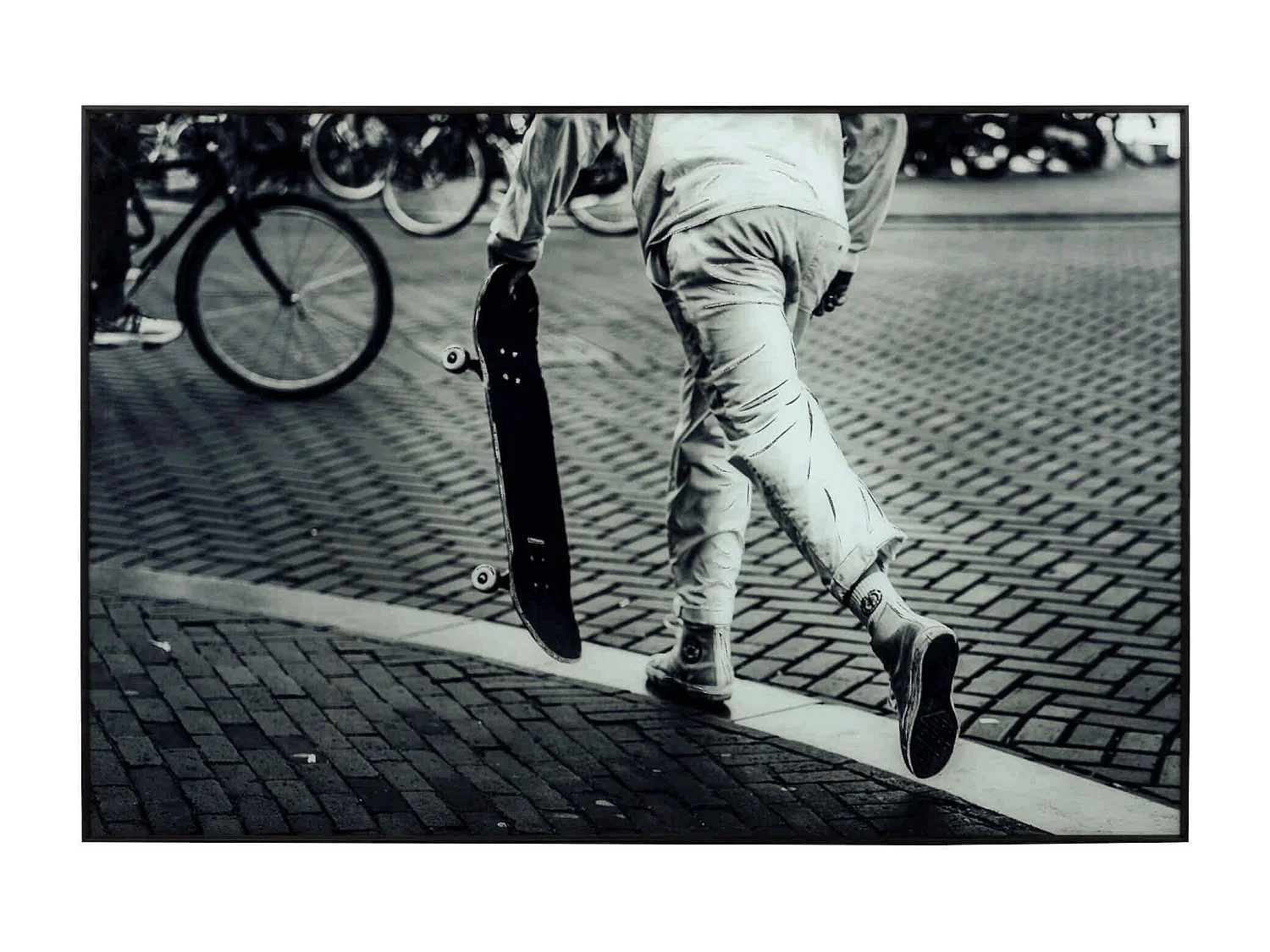 Cuadro Cristal Foil Skateboard 150x3,6x100 Cm