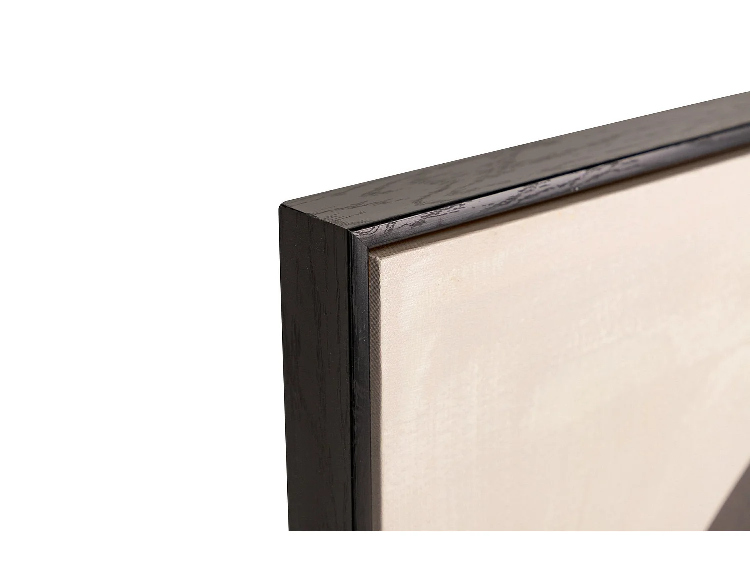 Cuadro Cara Con Marco Negro 80x4x120 Cm