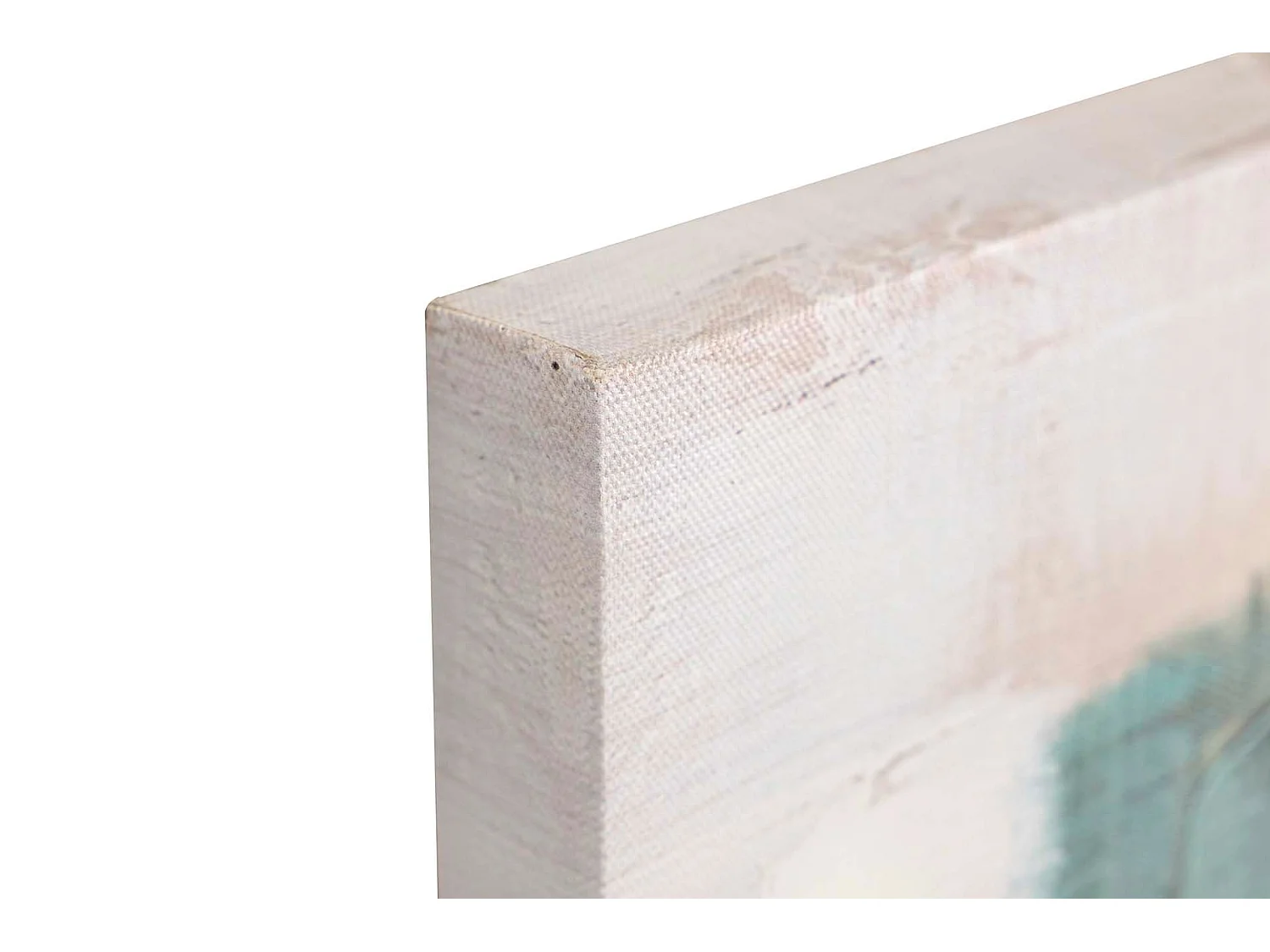 Set 2 Lienzos Abstrac. 40% Pintado Mano 60x3x60 Cm