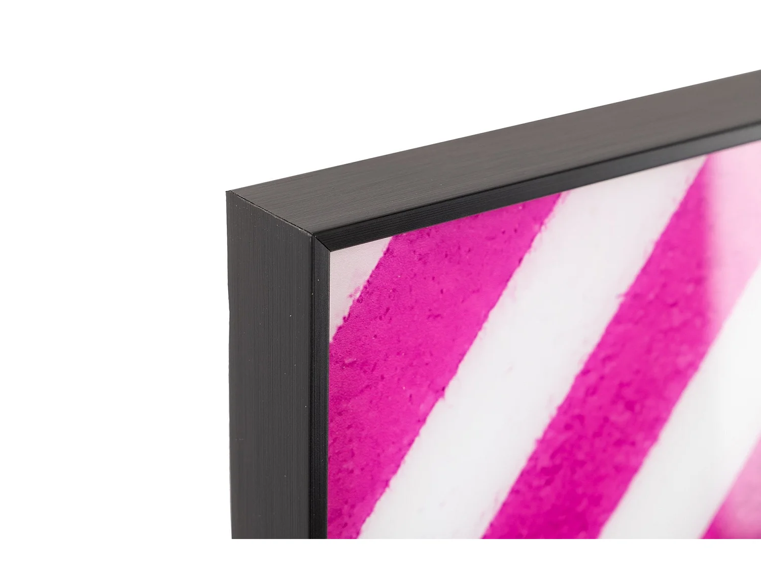 Cuadro Cristal Foil Formas Con Marco 100x3,6x150cm